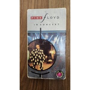 Pink Floyd in concert Delicate Sound of Thunder (VHS, 1989) Pre-owned
